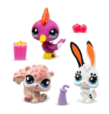 Littlest Pet Shop Minişler 3’lü Figür Seti S2