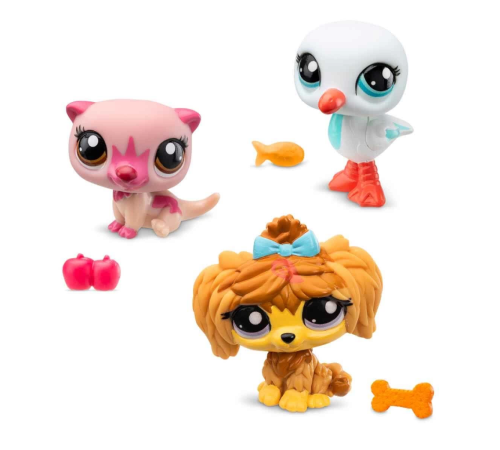 Littlest Pet Shop Minişler 3’lü Figür Seti S2 Littlest Pet Shop Minişler 3’lü Figür Seti S2