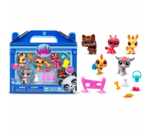 Littlest Pet Shop Minişler 5'li Figür Seti S1 Littlest Pet Shop Minişler 5'li Figür Seti S1