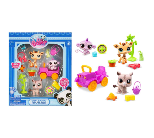 Littlest Pet Shop Minişler Safari Oyun Seti S1 Littlest Pet Shop Minişler Safari Oyun Seti S1
