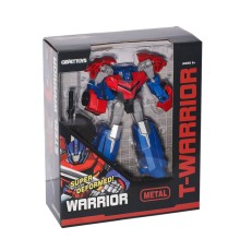 LJ1652 Metal Gövdeli Dönüşebilen Robot -Gepettoys