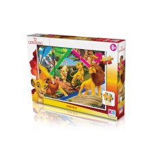 LK 113 Aslan Kral Puzzle 200 Parça - Ks Puzzle