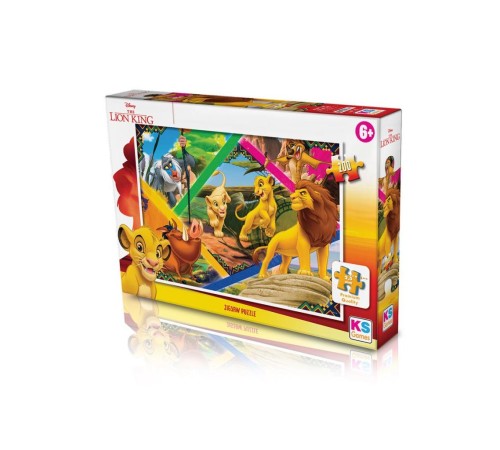 LK 113 Aslan Kral Puzzle 200 Parça - Ks Puzzle LK 113 Aslan Kral Puzzle 200 Parça - Ks Puzzle