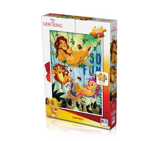 LK 709 Puzzle 50 Parça/LION KING PUZZLE LK 709 Puzzle 50 Parça/LION KING PUZZLE