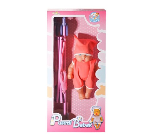 LMN-207 Pusetli Bebek -Limon Oyuncak LMN-207 Pusetli Bebek -Limon Oyuncak