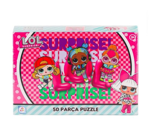 LOL0054 Lol 50 Parça Puzzle -Laço LOL0054 Lol 50 Parça Puzzle -Laço