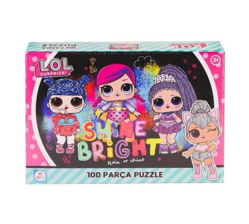 LOL0055 LOL 100 Parça Puzzle -Laçokids LOL0055 LOL 100 Parça Puzzle -Laçokids