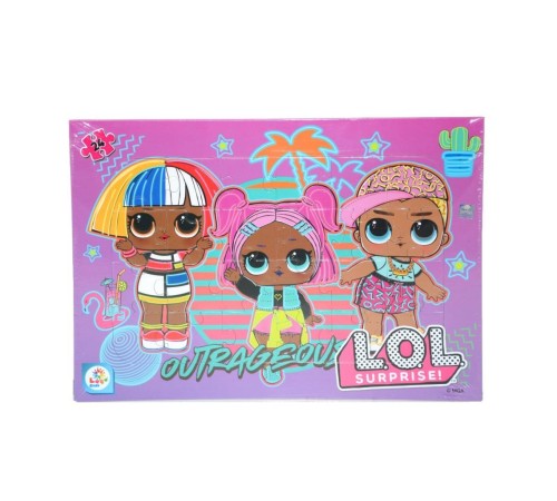 LOL7595 LOL 24 PCS FARME PUZZLE LOL7595 LOL 24 PCS FARME PUZZLE