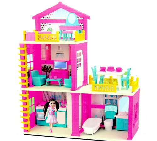 Lola'nın 3 Katlı Rüya Evi Seti Lola'nın 3 Katlı Rüya Evi Seti