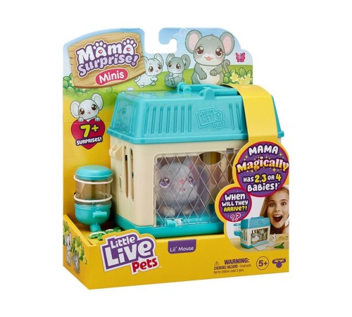 LP301100 Little Live Pets Anne Fare ve Yavruları Oyun Seti - 26510 LP301100 Little Live Pets Anne Fare ve Yavruları Oyun Seti - 26510