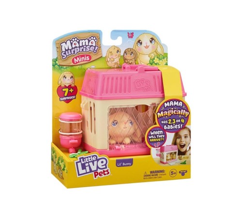 LP301200 Little Live Pets Anne Tavşan ve Yavruları Oyun Seti - 26511