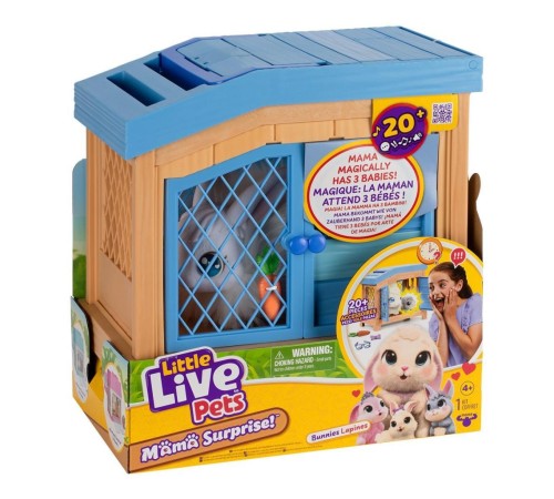 LP303000 Little Live Pets Anne Tavşan ve Yavruları Oyun Seti - 26593 LP303000 Little Live Pets Anne Tavşan ve Yavruları Oyun Seti - 26593