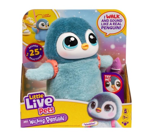LP600000 Little Live Pets Yürüyen Penguen - 26535 LP600000 Little Live Pets Yürüyen Penguen - 26535