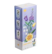 LZ1672 LOZ Çiçek Blok Seti 534 Parça-Vagon life