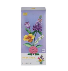 LZ4604 LOZ Çiçek Blok Seti 608 Parça -Vagon life