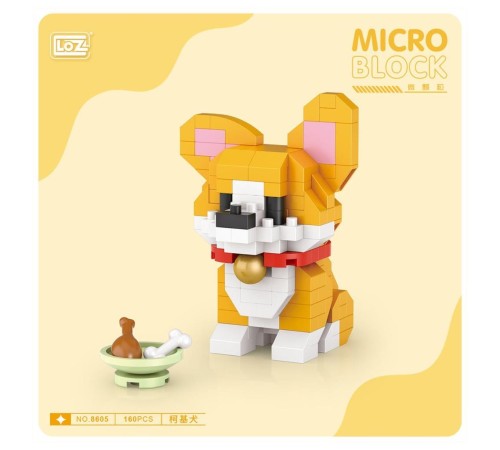 LZ8605 LOZ Köpek Blok Seti Mini Poşet -Vagon life LZ8605 LOZ Köpek Blok Seti Mini Poşet -Vagon life