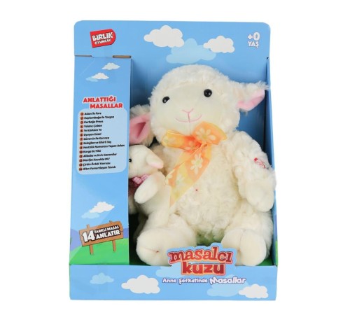 M-1117526-12 Türkçe Yavrulu Masal Anlatan Kuzu -Birliktoys M-1117526-12 Türkçe Yavrulu Masal Anlatan Kuzu -Birliktoys
