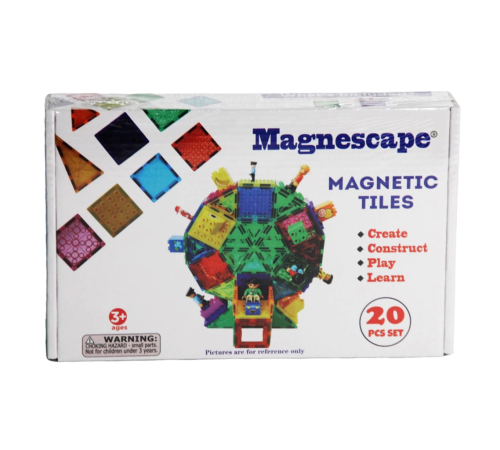 Magnescape Magnetic Tiles 20 Parça Magnescape Magnetic Tiles 20 Parça