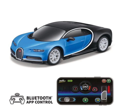 Maisto 1:41 APP Control Kumandalı Metal Araba Bugatti Chiron 20 Maisto 1:41 APP Control Kumandalı Metal Araba Bugatti Chiron 20