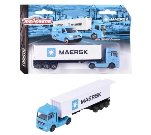 Majorette Maersk Temalı Lojistik Taşıma Aracı Majorette Maersk Temalı Lojistik Taşıma Aracı