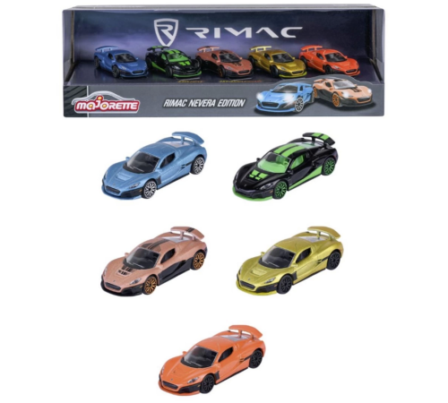 Majorette Rimac Nevera Edition 5'li Majorette Rimac Nevera Edition 5'li