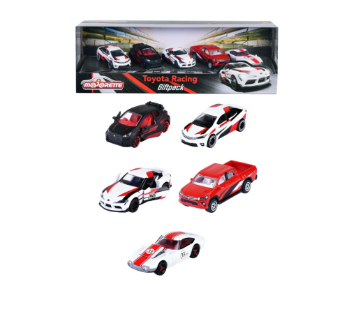 Majorette Toyota Racing 5'li Koleksiyon Paketi Majorette Toyota Racing 5'li Koleksiyon Paketi