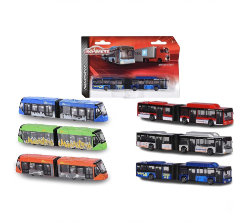 Majorette Transporter Toplu Taşıma Aracı Metal Model 212053303 Majorette Transporter Toplu Taşıma Aracı Metal Model 212053303