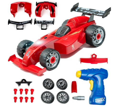 Matkaplı Formula F1 Araba Modifiye Seti Sesli Işıklı Sök Tak Matkaplı Formula F1 Araba Modifiye Seti Sesli Işıklı Sök Tak