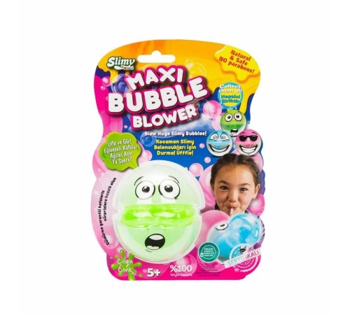 Maxi Bubble Blower Komik Slime 80 Gr. Maxi Bubble Blower Komik Slime 80 Gr.