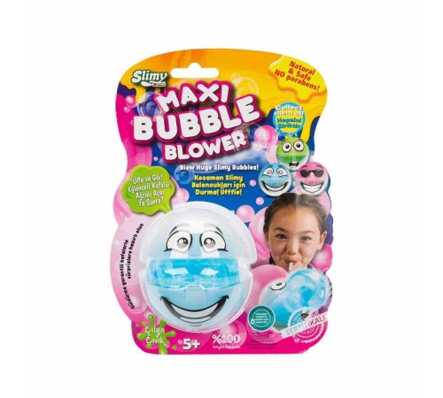 Maxi Bubble Blower Komik Slime 80 Gr. Maxi Bubble Blower Komik Slime 80 Gr.