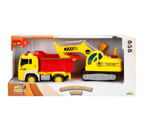 Maxx Wheels 1:20 Sesli ve Işıklı İnşaat Oyun Seti Maxx Wheels 1:20 Sesli ve Işıklı İnşaat Oyun Seti