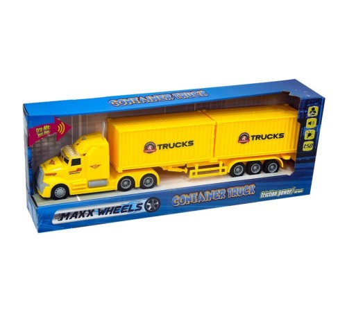 Maxx Wheels 1:50 2 Dorseli Tır Maxx Wheels 1:50 2 Dorseli Tır