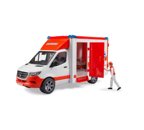 Mercedes Benz Sprinter Sirenli Ambulans ve Ekibi