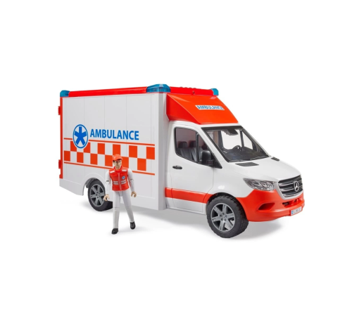 Mercedes Benz Sprinter Sirenli Ambulans ve Ekibi