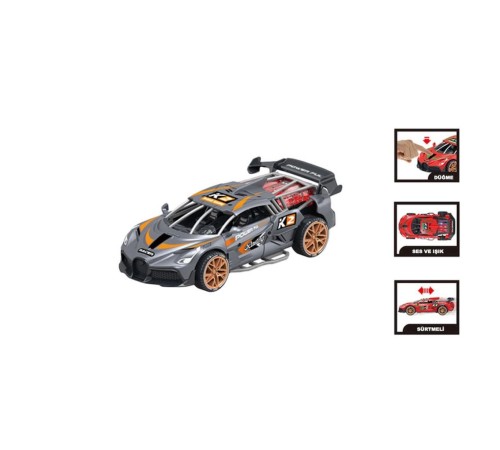 MG-D500-04-06 Sesli ve Işıklı Sürtmeli Spor Araba MG-D500-04-06 Sesli ve Işıklı Sürtmeli Spor Araba