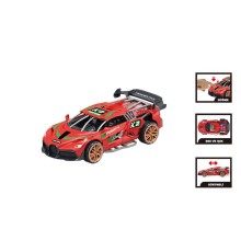 MG-D500-04-06  Sesli ve Işıklı Sürtmeli Spor Araba