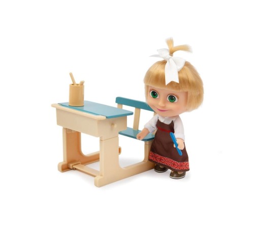 MHA07000 Maşa ve Koca 12cm Masha ve Okul Oyun Seti MHA07000 Maşa ve Koca 12cm Masha ve Okul Oyun Seti
