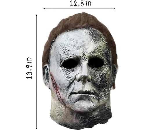 Michael Myers Lateks Maske - Michael Myers Et Maske Kafaya Tam Geçmeli Michael Myers Lateks Maske - Michael Myers Et Maske Kafaya Tam Geçmeli