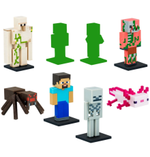 Minecraft 3D Figür Kalem Başlığı Toppeez 8'li