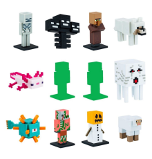Minecraft 3D Figür Toppeez 12'li Delüks Set