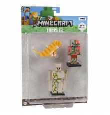 Minecraft 3D Figür Toppeez 3'lü Set