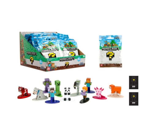 Minecraft Sürpriz Paket Nano Figürleri Minecraft Sürpriz Paket Nano Figürleri