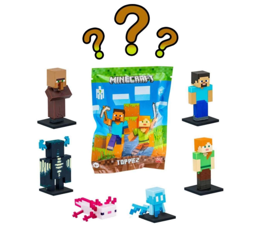 Minecraft Toppeez Sürpriz Figür Paketi Minecraft Toppeez Sürpriz Figür Paketi