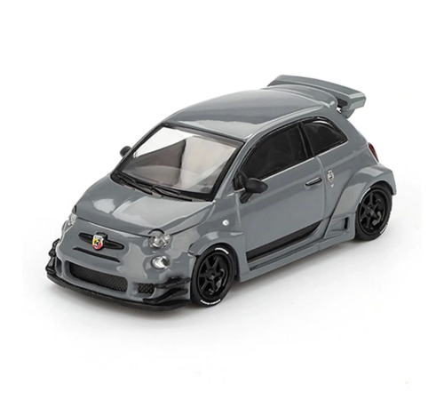 Mini GT 1/64 Abarth 595 LB-WORKS x Abas Works Grey
