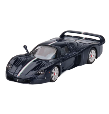 Mini Gt 1/64 BBR Maserati MC12 Stradale Blue Metallic w/ Stripe