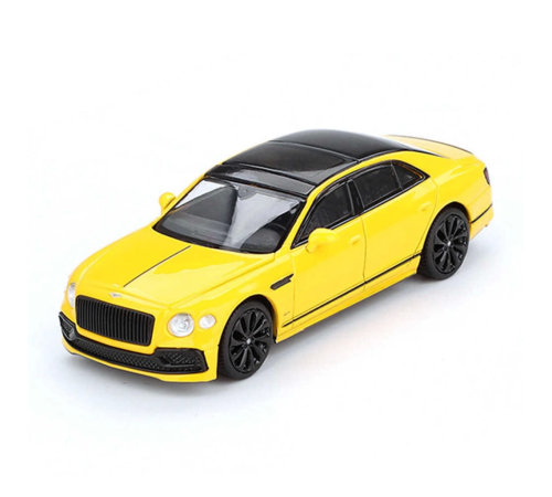 Mini GT 1/64 Bentley Flying Spur Monaco Yellow - Blister Paket