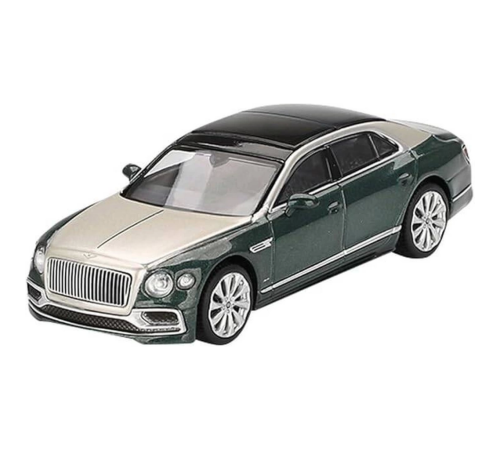 Mini GT 1/64 Bentley Flying Spur White Sand Verdant - Blister Paket Mini GT 1/64 Bentley Flying Spur White Sand Verdant - Blister Paket