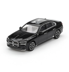 Mini GT 1/64 BMW i7 eDrive50 Black Sapphire Blister Paket