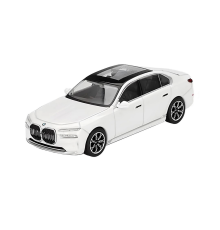 Mini Gt 1/64 Bmw i7 XDrive60 Mineral White