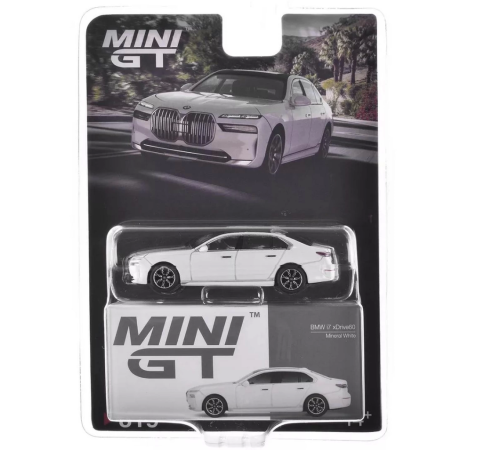Mini Gt 1/64 Bmw i7 XDrive60 Mineral White Mini Gt 1/64 Bmw i7 XDrive60 Mineral White